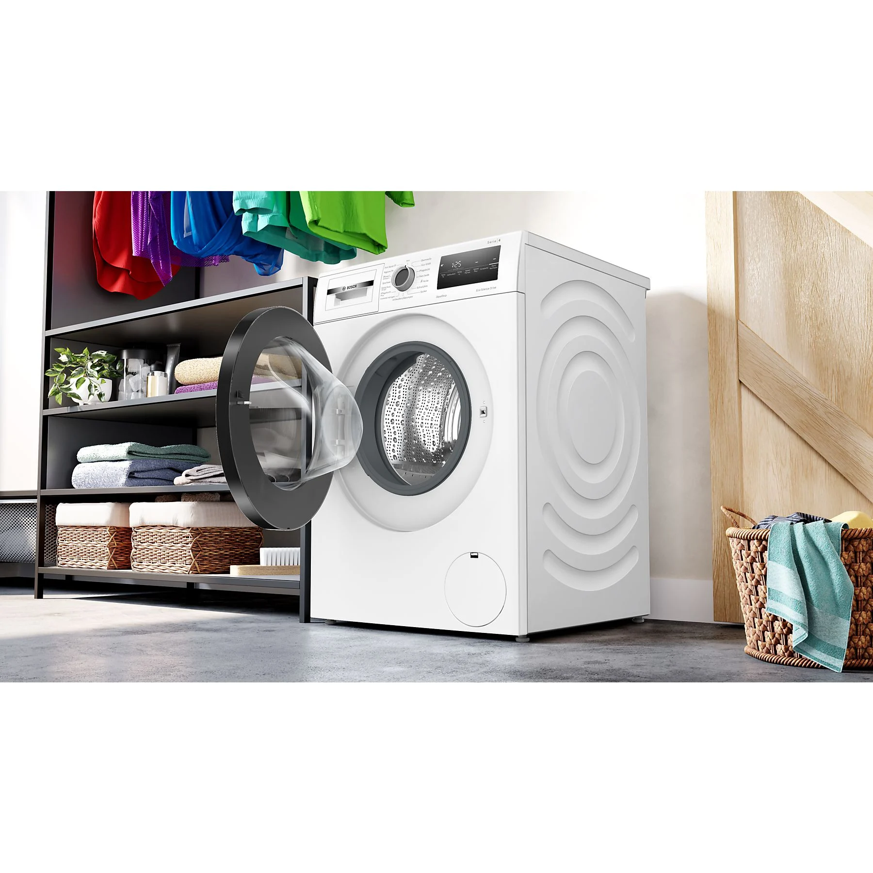 Lavatrice BOSCH WAN282ECO5 Serie 4 (8 kg, 1400 giri/min, A) - immagine 5
