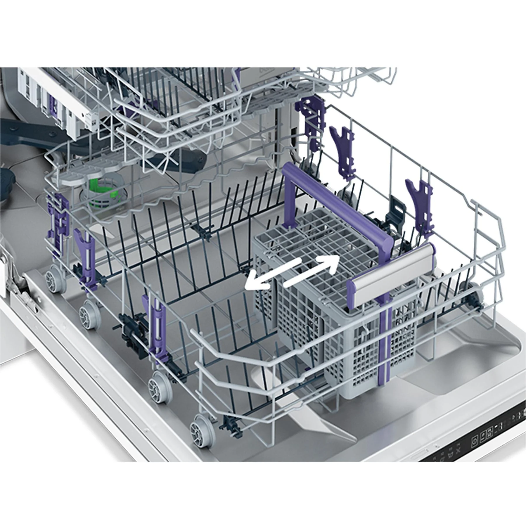 Lavastoviglie BEKO BDUN36451X (da incasso, larghezza 598 mm, 42 dB (A), B) - immagine 3