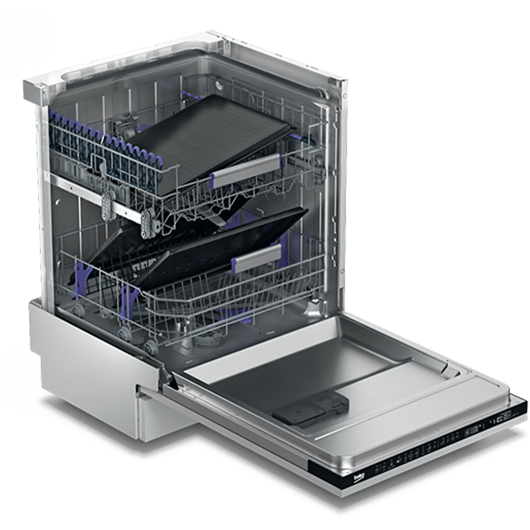 Lavastoviglie BEKO BDUN36451X (da incasso, larghezza 598 mm, 42 dB (A), B) - immagine 5