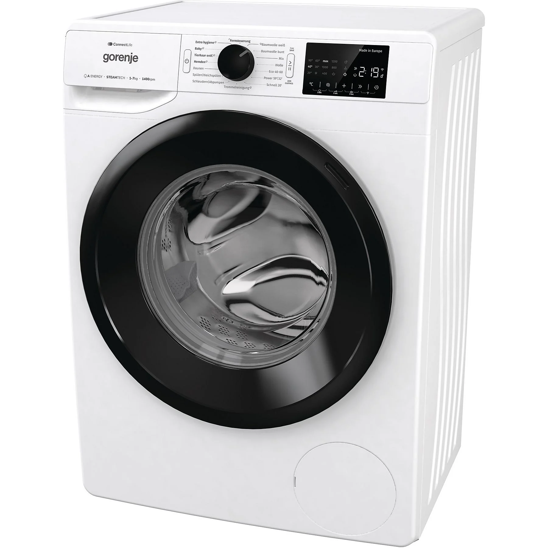 Lavatrice GORENJE WPNEI 74SA1TS (7 kg, 1400 giri/min, A) - immagine 5